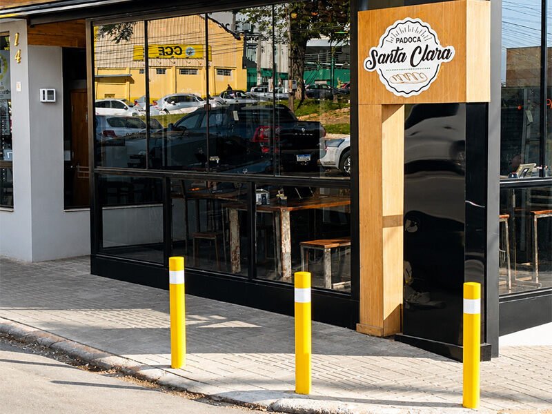 Bollard Fixo Chumbado