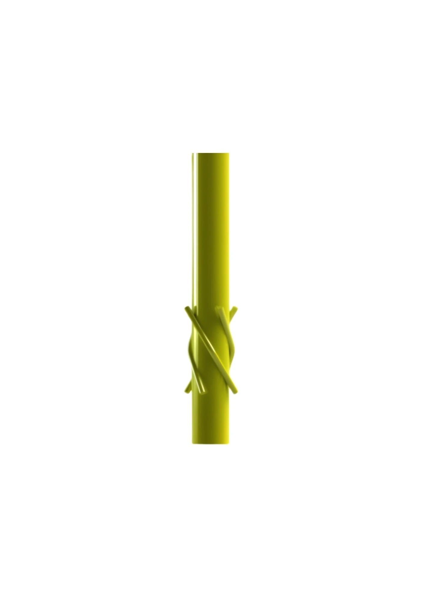 Diagrama — Bollard Base Dupla em formato u engastado