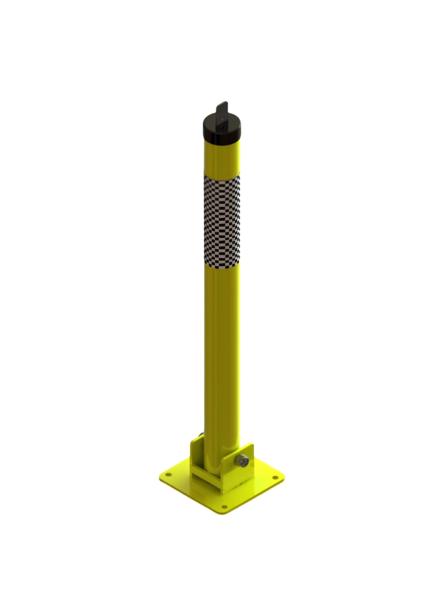 Diagrama — Bollard Guarda-Vagas Articulado Redondo