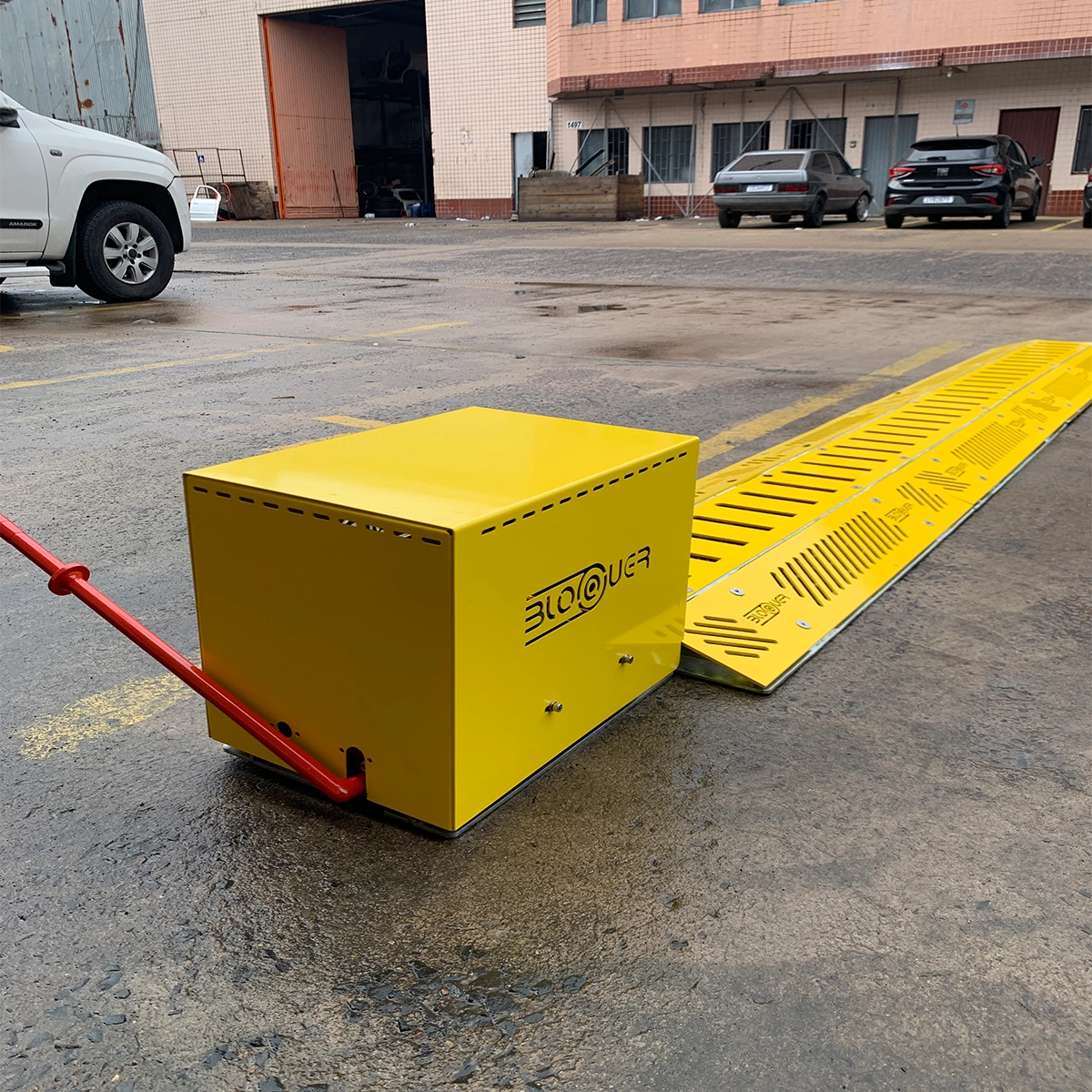 DILACERADOR de Pneus Tiger ramp com acionamento Manual