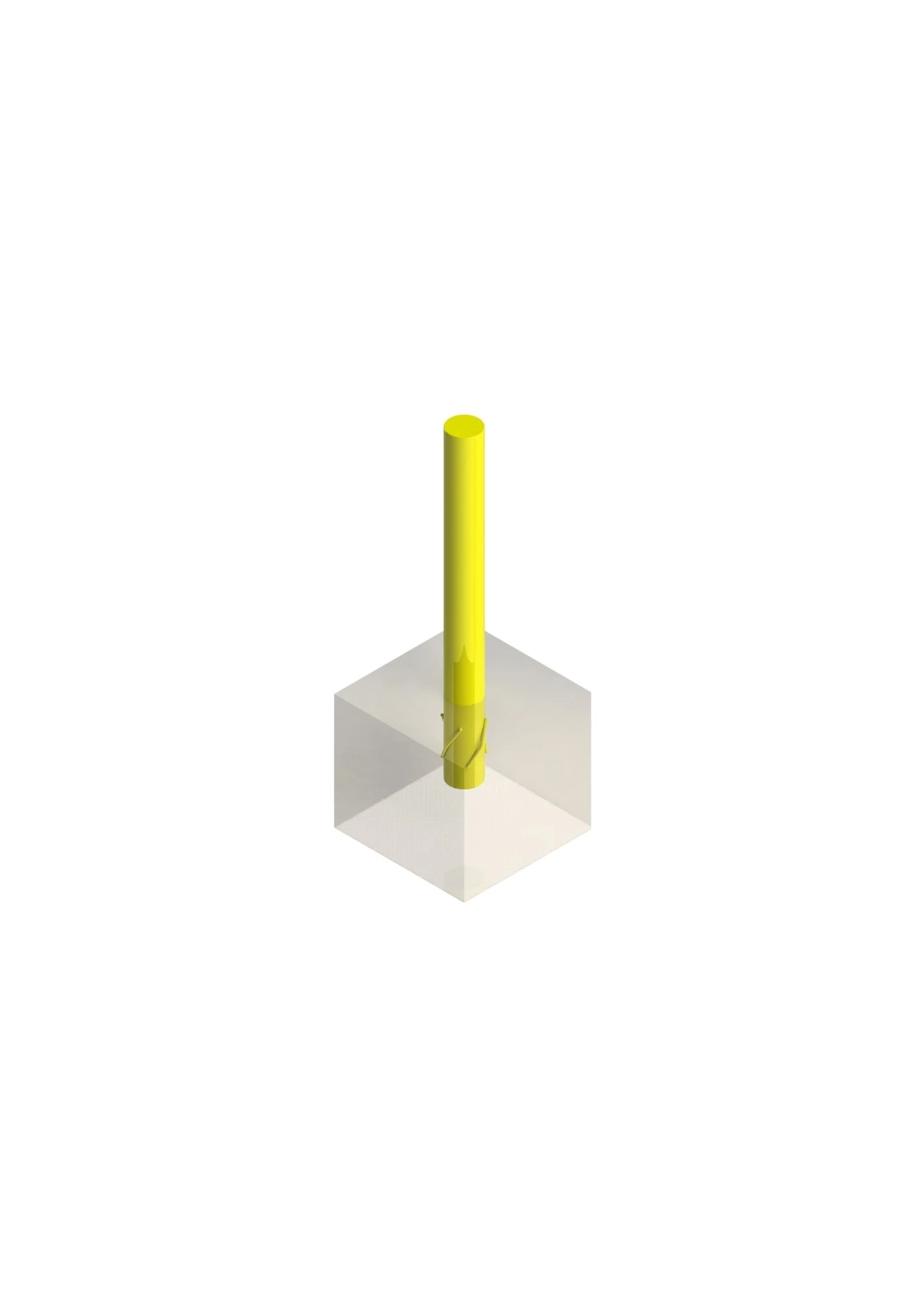 Diagrama — Bollard Fixo Engastado