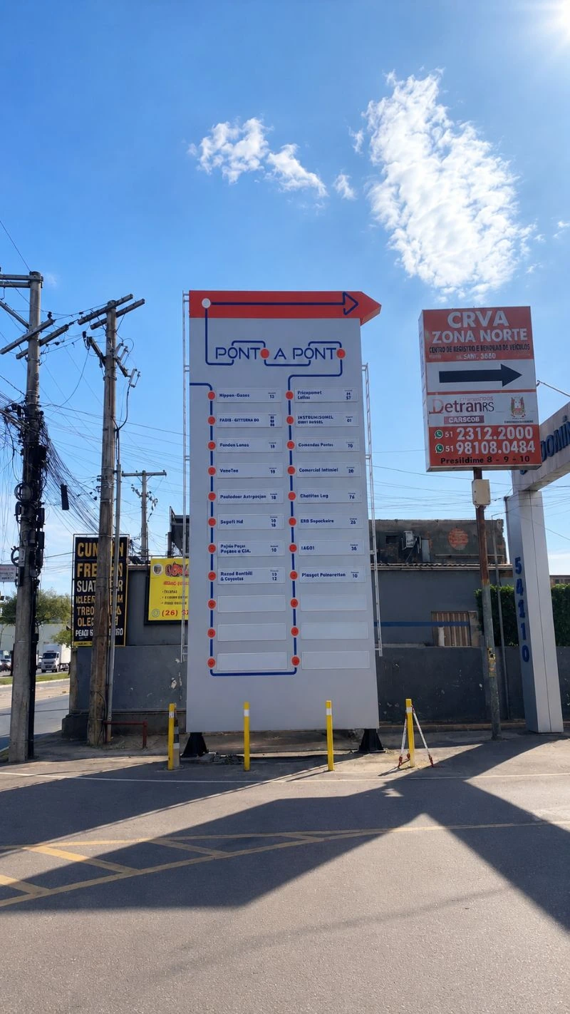 Aplicação de Bollard Fixo Engastado