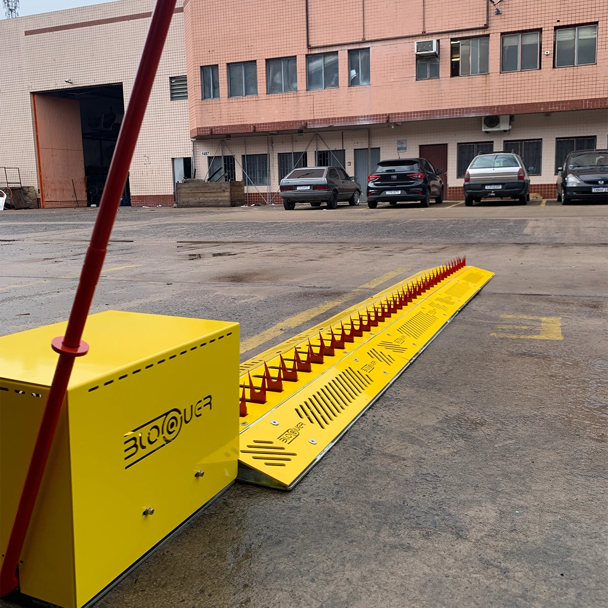 DILACERADOR de Pneus Tiger ramp com acionamento Manual