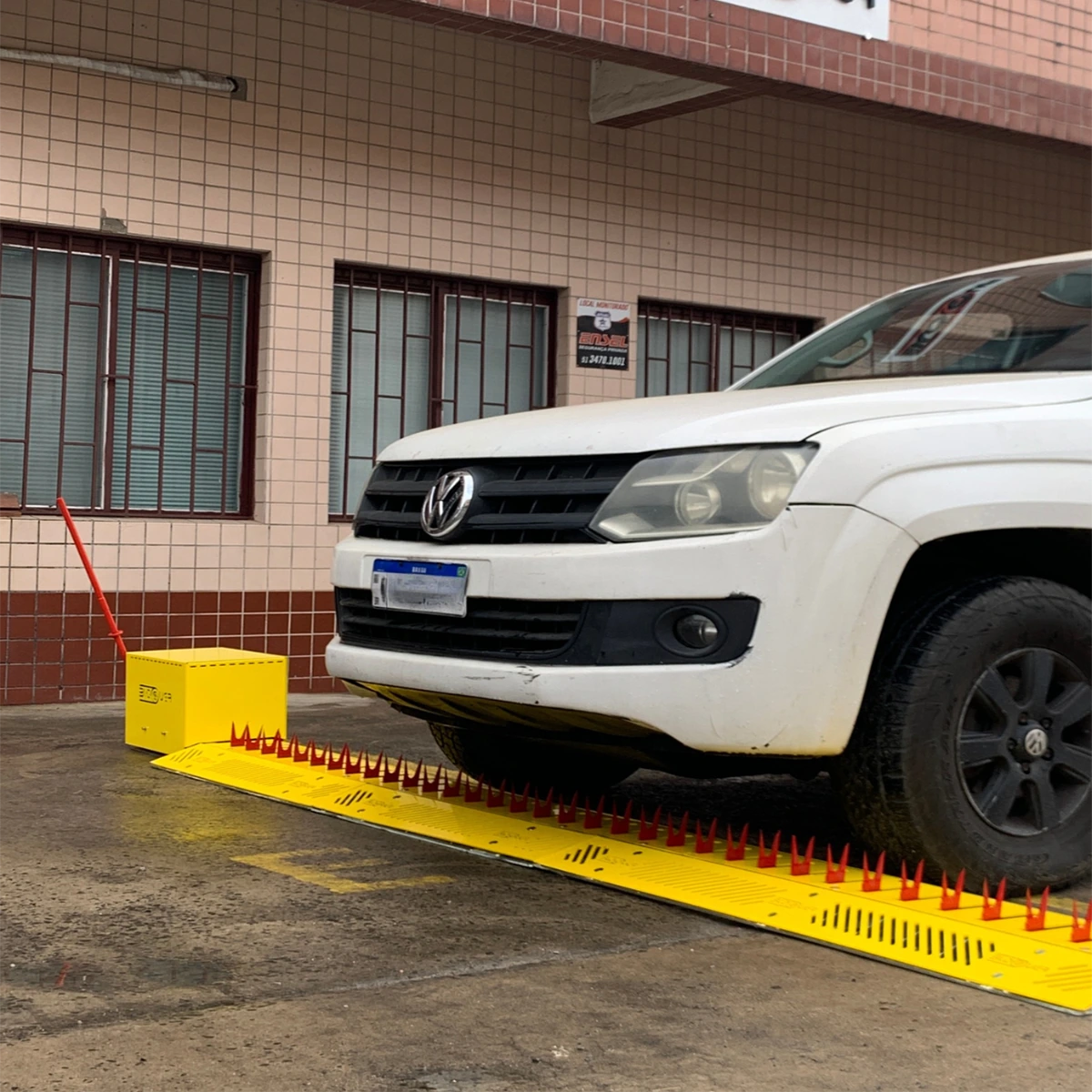 DILACERADOR de Pneus Tiger ramp com acionamento Manual