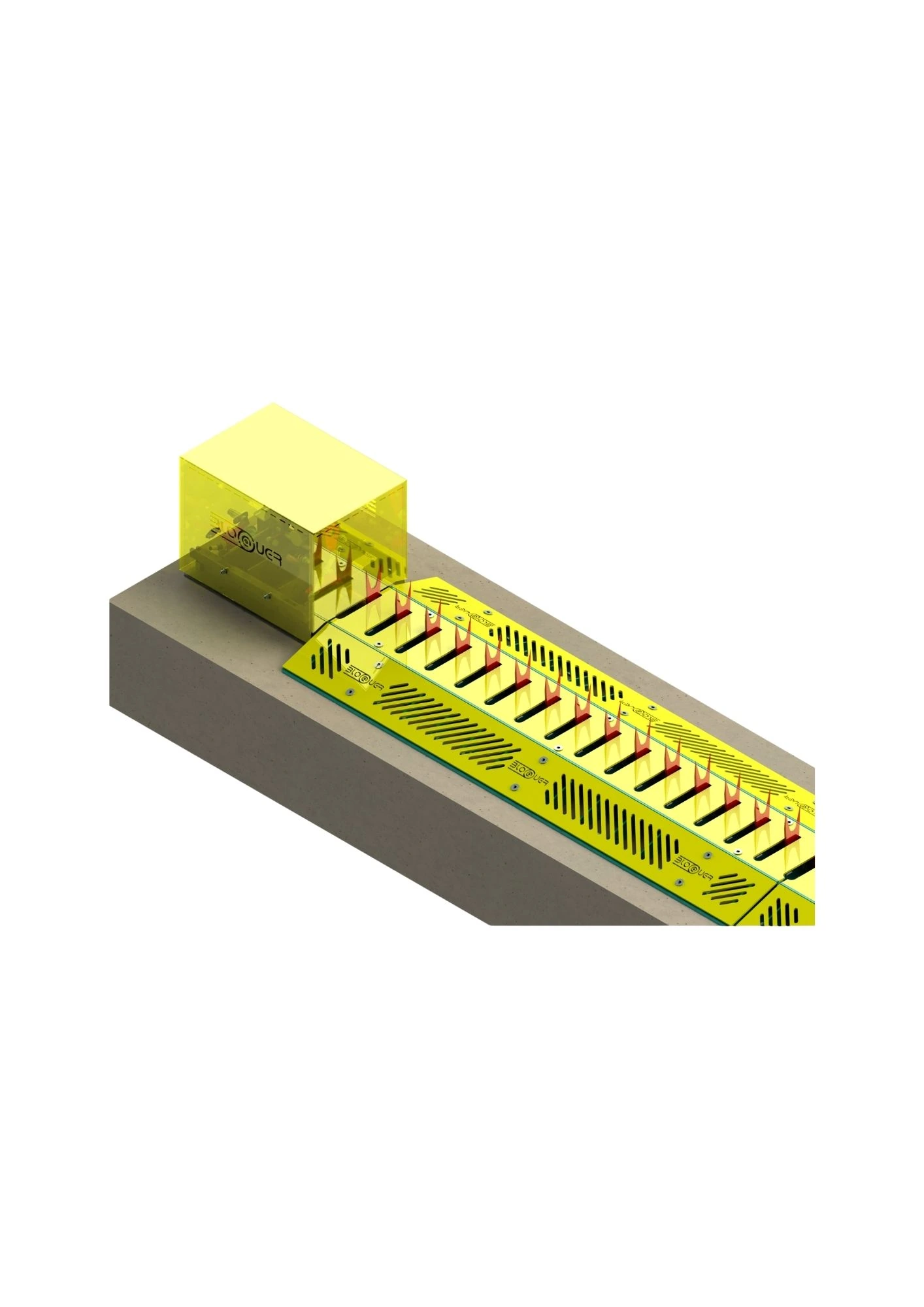 Diagrama — Dilacerador de Pneus tiger Ramp