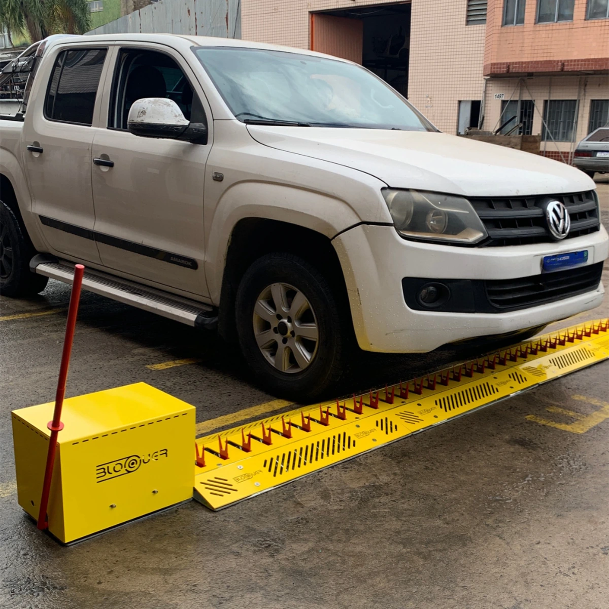 DILACERADOR de Pneus Tiger ramp com acionamento Manual