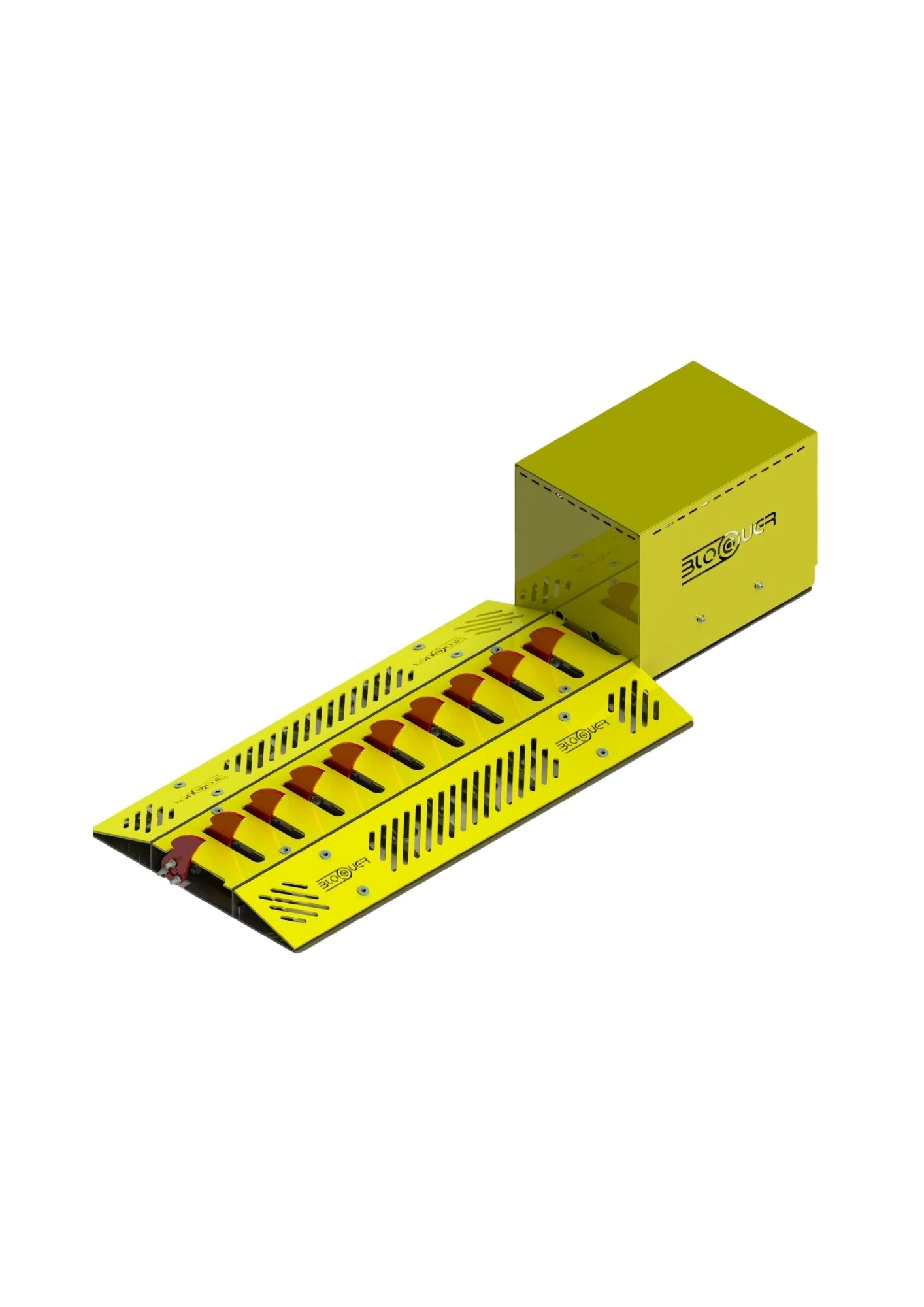 Diagrama — DILACERADOR de Pneus Tiger ramp com acionamento Manual