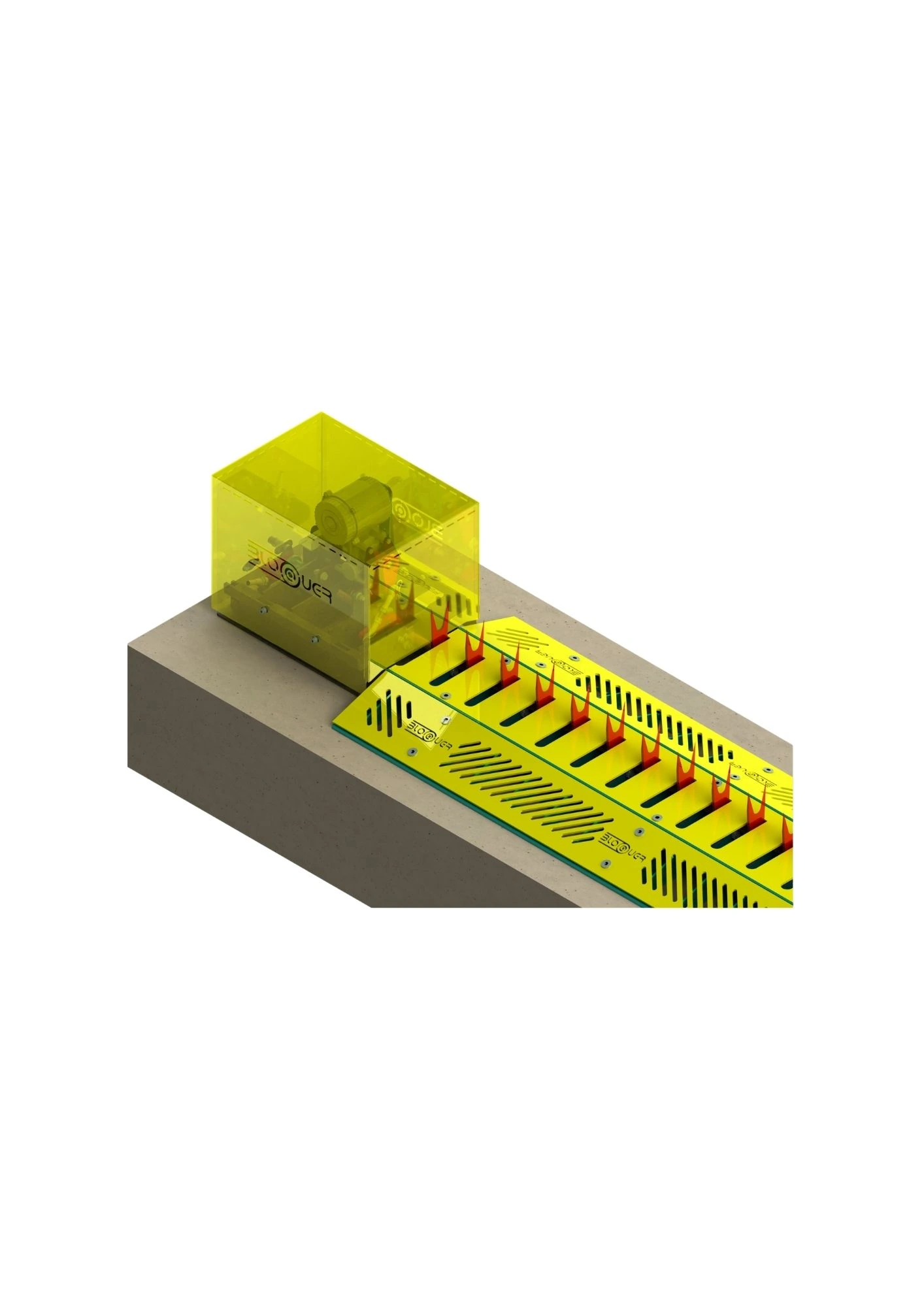 Diagrama — Dilacerador de Pneus tiger Ramp