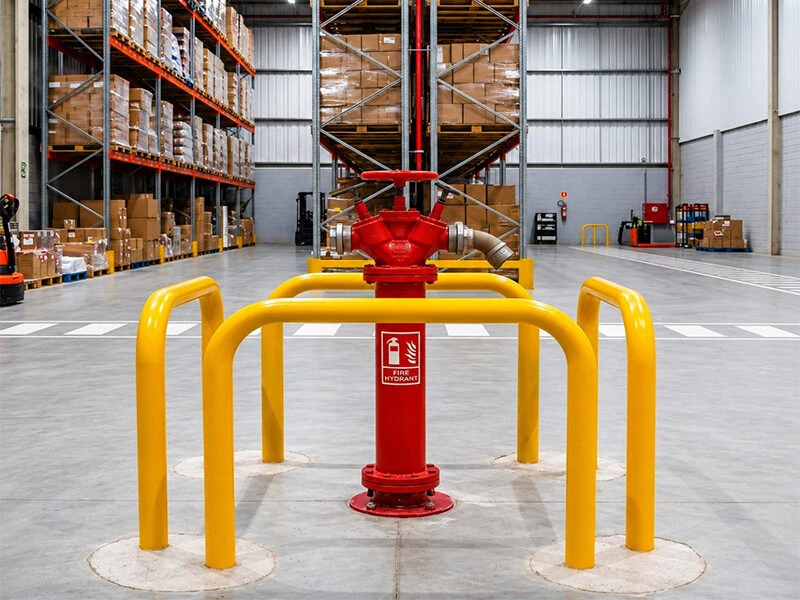 Bollard Base Dupla Chumbado 3